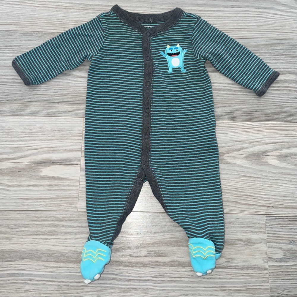 Carter’s Baby Boys Monster Sleep & Play 3 Months